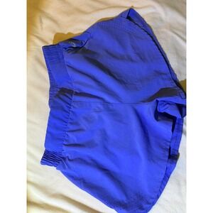 Asics Mens Blue Running Shorts S- Medium Laser Cut Perforated Athletic Training